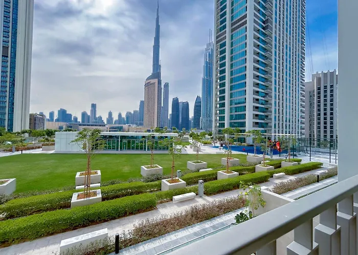 Luxury 2B In Downtown Views With Balcony And Burj View