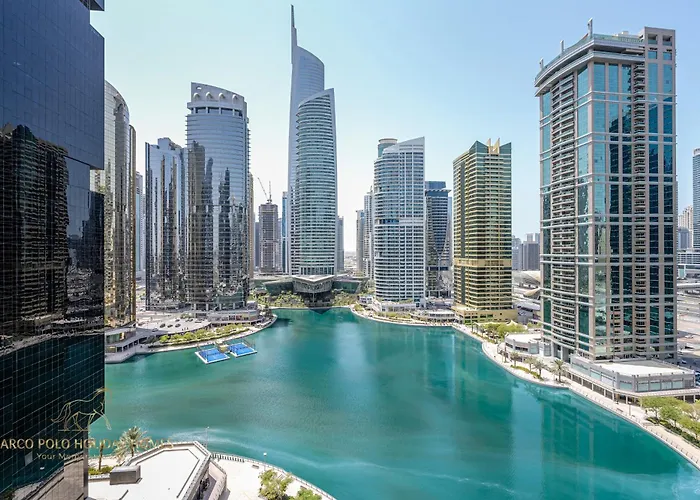 Marco Polo - Striking Lake Views At Jlt , 1 Bedroom 2 Balconies