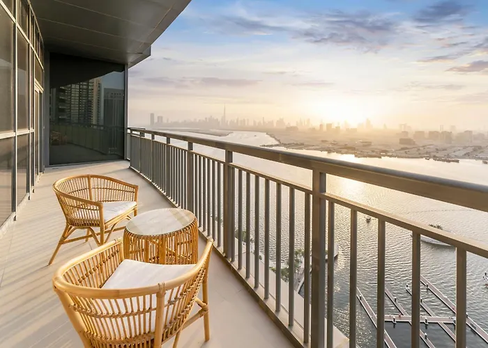 Fam Living - 4B Penthouse With Panoramic Sea Views - Dubai Creek Harbour
