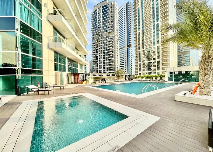 Marina & Palm View - High Floor 2Br Near Jbr