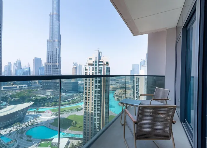 Downtown Luxury - Full Burj Khalifa View - Walking Distance To Dubai Mall