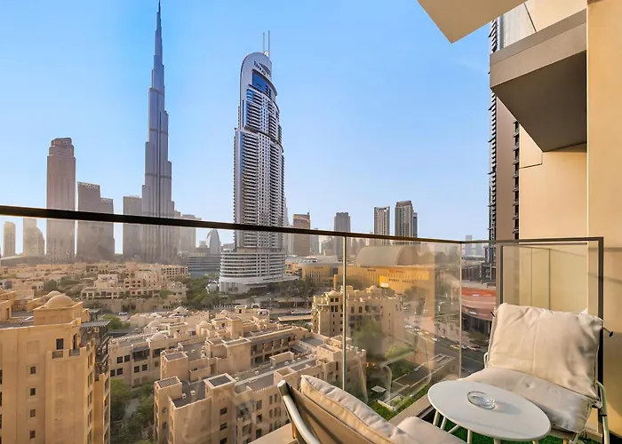 Burj Khalifa Laser Show & Fountain Show View