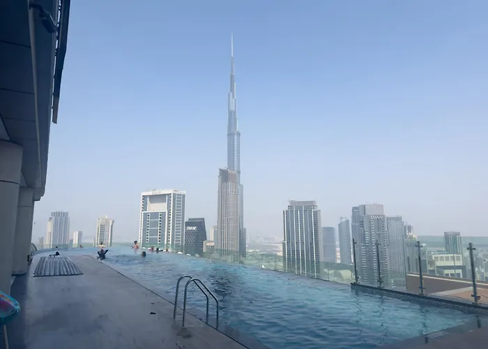 Luxury 2Br Paramount Midtown Infinity Pool Business Bay Dubai