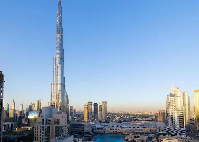 Luxury Burj Khalifa View - Mins Walking Dubai Mall