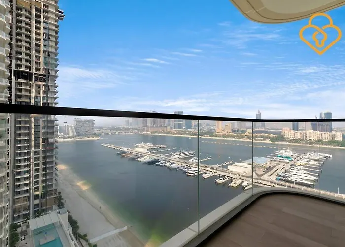 Keysplease Full Seaview 2 Bedroom Private Beach, Emaar Beachfront