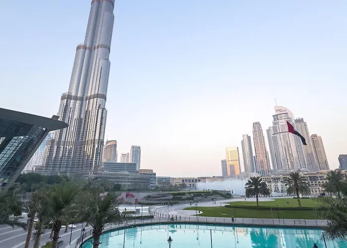 Grandeur 2 Bedroom Apartments I Burj Khalifa & Fountain Views I Free Parking, Gym, Pool, Wi-Fi & Ps5 I By Skyline Serenity