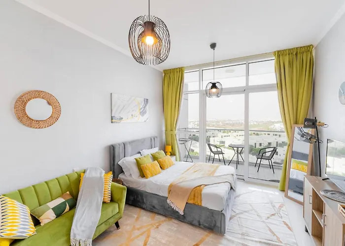 Elegant Studio In Damac Hills - Exclusive Living With Premium Amenities, Managed By Think Realty