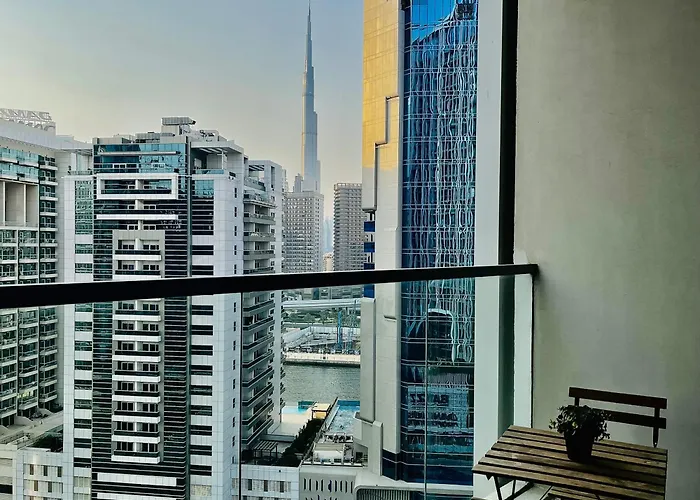 Marvellous Burj Khalifa View Studio, In Downtown
