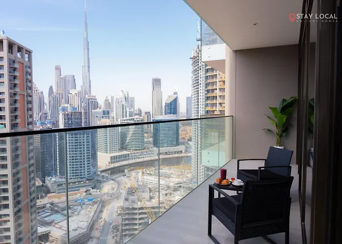 Brand New 1Br I Stay In Style I Canal & Burj Khalifa Views