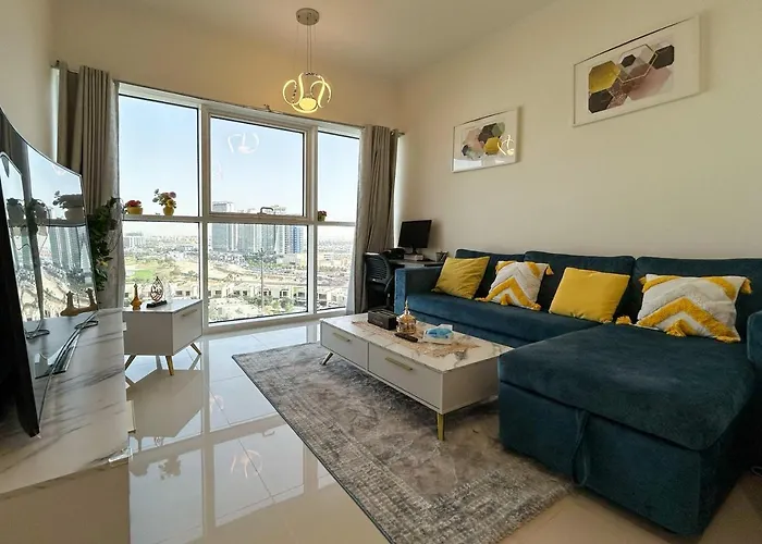 Bespoke Holiday Homes - Modern 1Br In Carson Tower Damac Hills