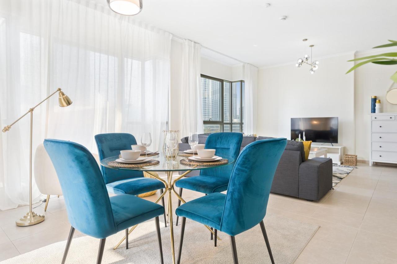 Stylish With Partial Burj Khalifa View *