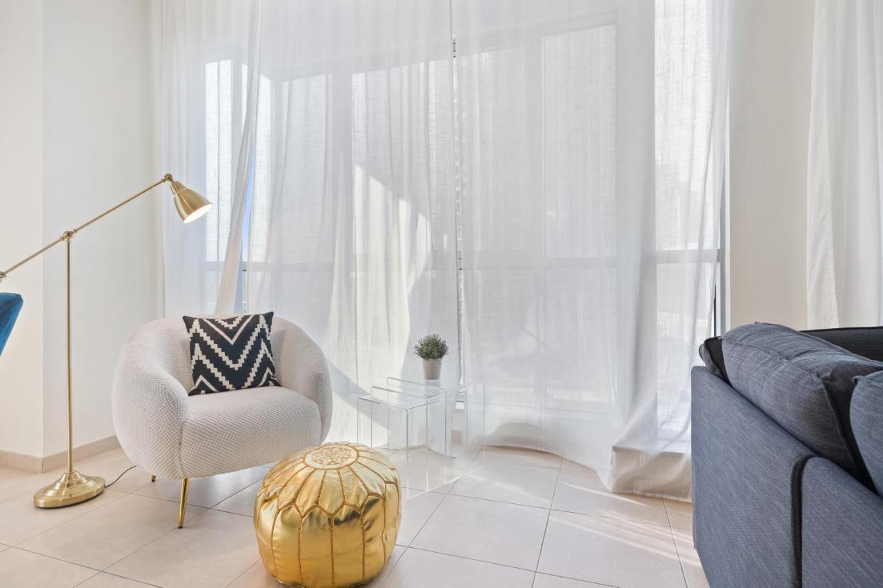 Apartment Stylish With Partial Burj Khalifa View Dubai