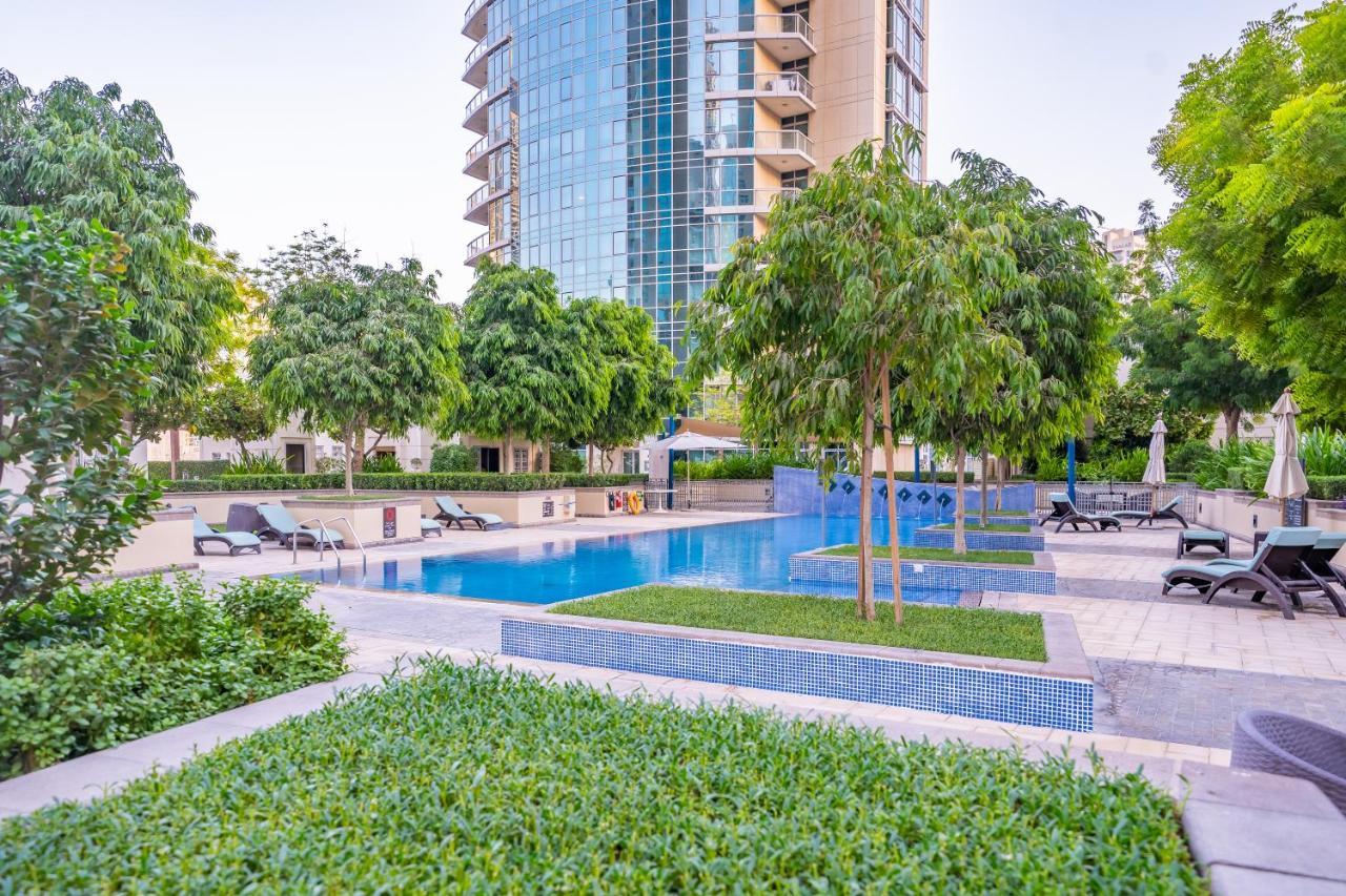 Stylish With Partial Burj Khalifa View Apartment
