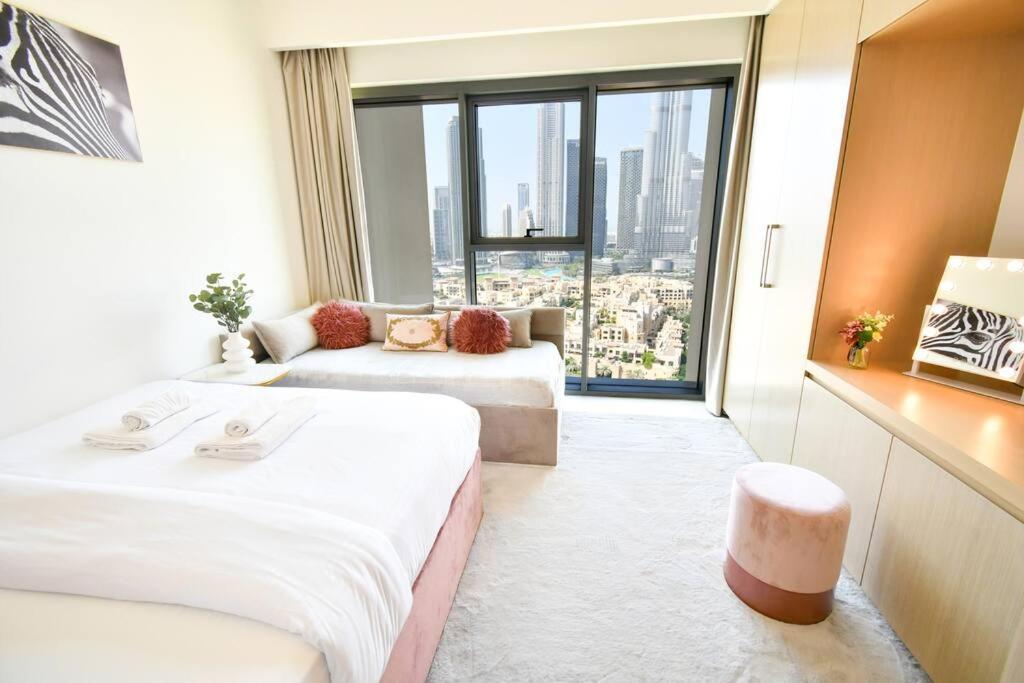 Cinematic&chic Burj Khalifa &fountain View 2br * Dubai