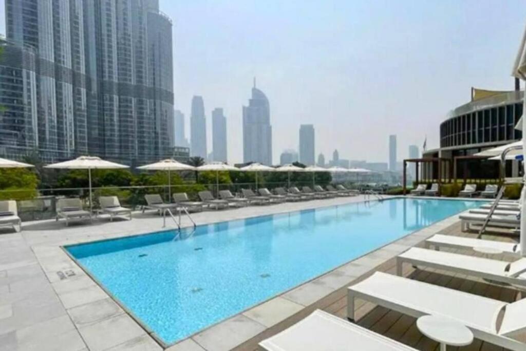 2bed Address Opera Sea View - Downtown Near Burj Khalifa- 5 Min Walk Mall Apartment *