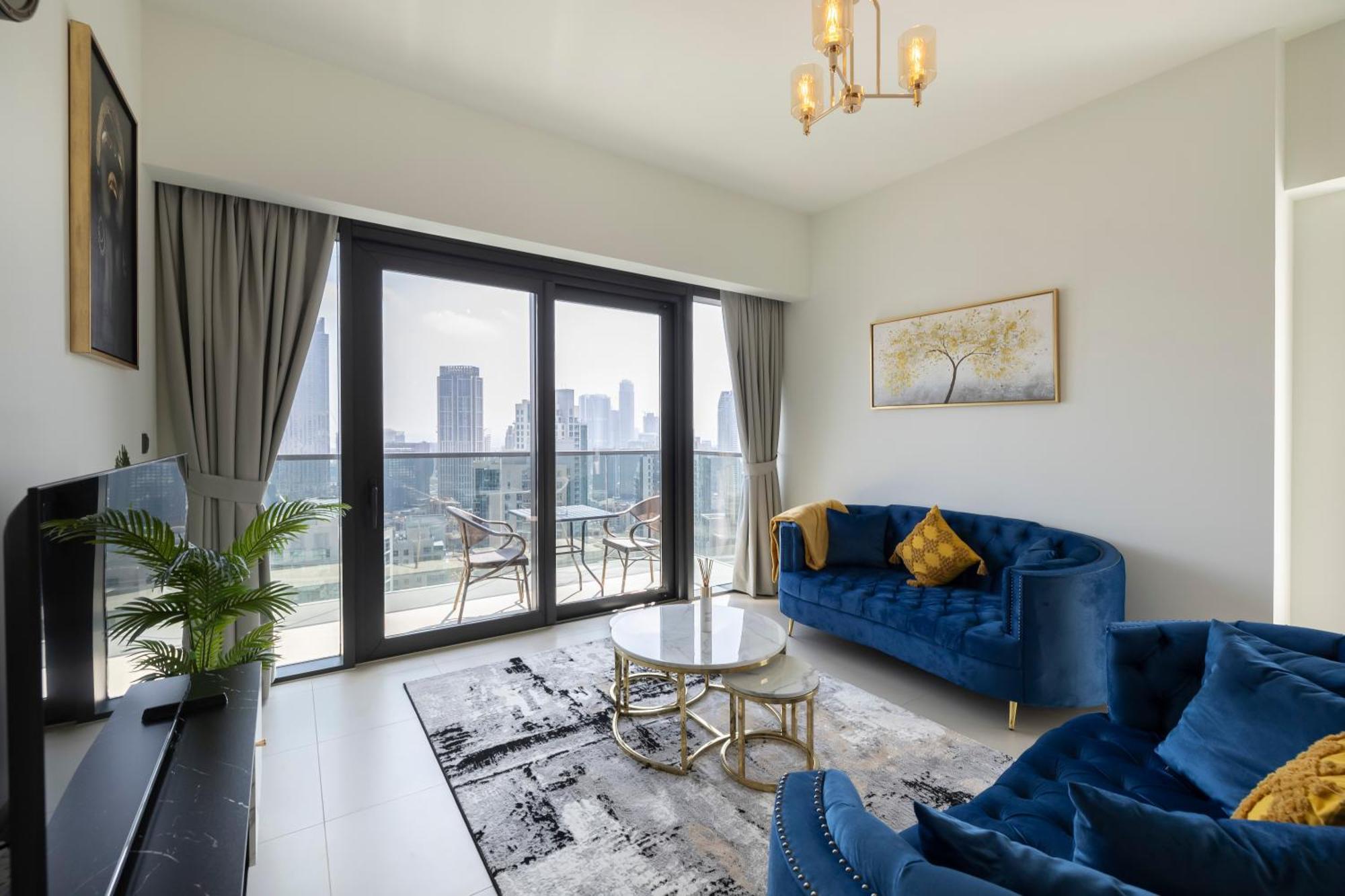 Apartment Luxury 2-br Apt With Burj View Dubai