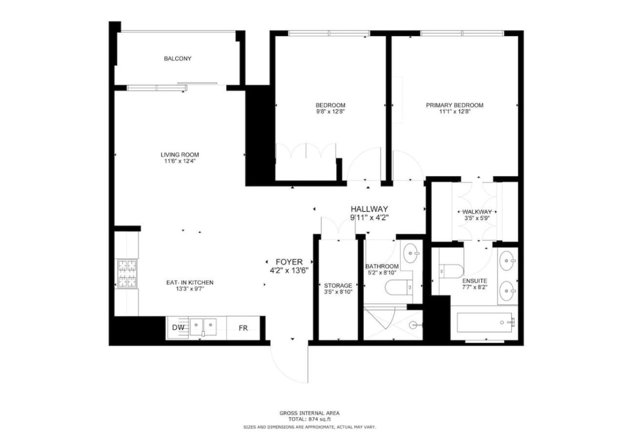 Tower 1 - Inviting Two Bedroom