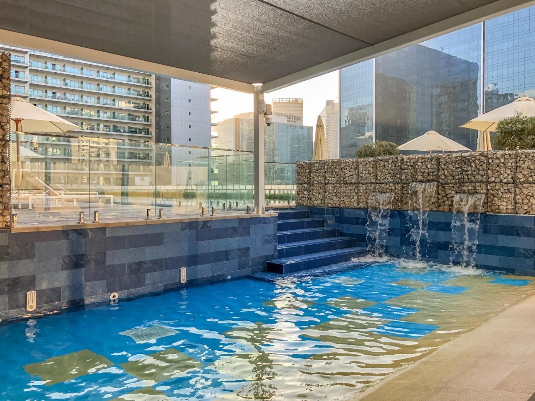 Apartment Deluxeliving At Vera Tower - Full Burj Khalifa View - Brand New Luxury Dubai