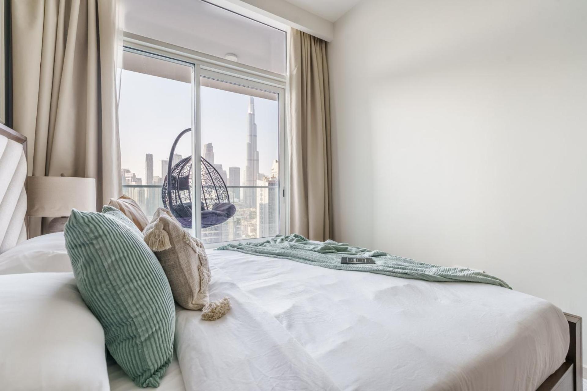 Deluxeliving At Vera Tower - Full Burj Khalifa View - Brand New Luxury * Dubai