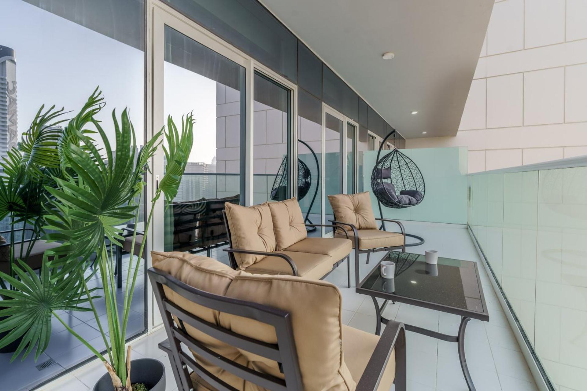 Apartment Deluxeliving At Vera Tower - Full Burj Khalifa View - Brand New Luxury