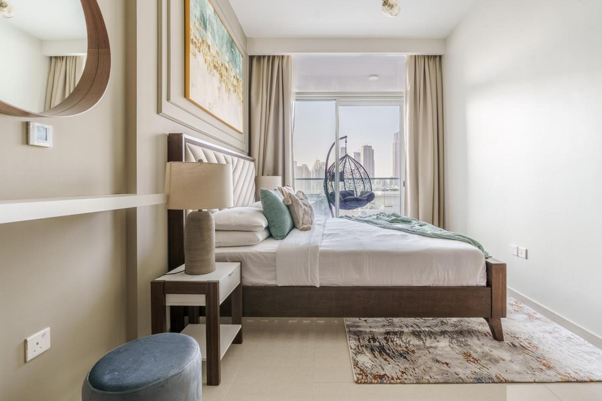 Deluxeliving At Vera Tower - Full Burj Khalifa View - Brand New Luxury Apartment Dubai