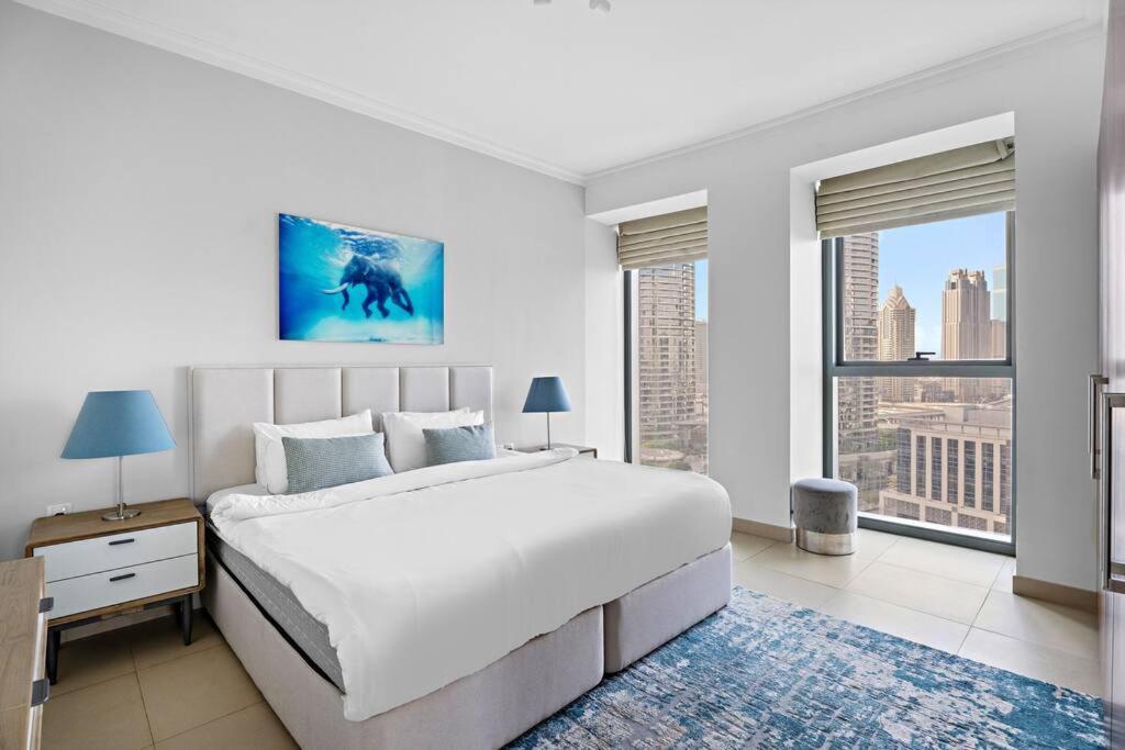 Apartment First Class 3br With Magical View Of Burj Khalifa Dubai