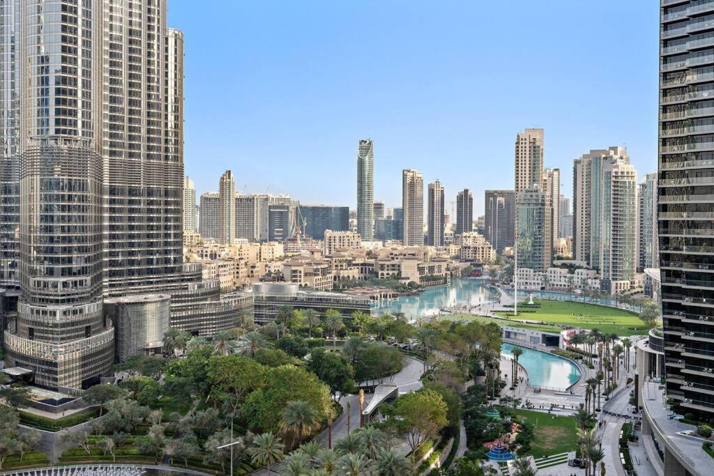 First Class 3br With Magical View Of Burj Khalifa Apartment Dubai