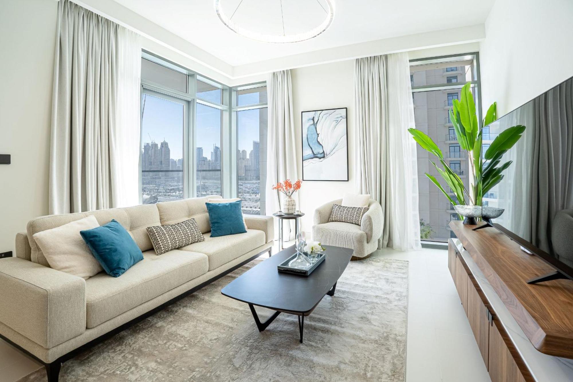 Veluxa - Luxe 2 Bedroom In Marina Vista Apartment *