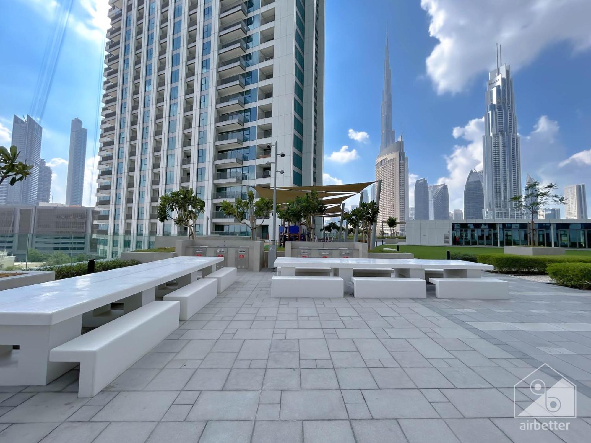 Luxury 2b In Downtown Views With Balcony And Burj View *