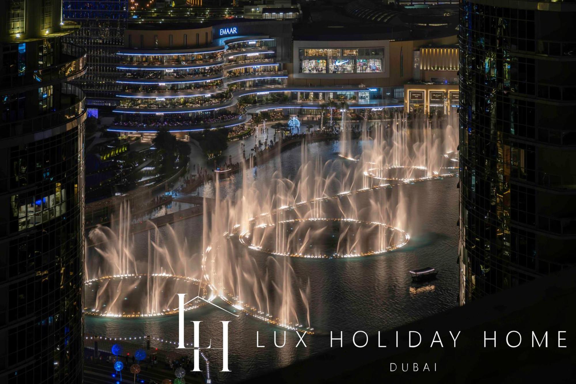 Apartment Lux The Burj Khalifa Fountain View Dubai