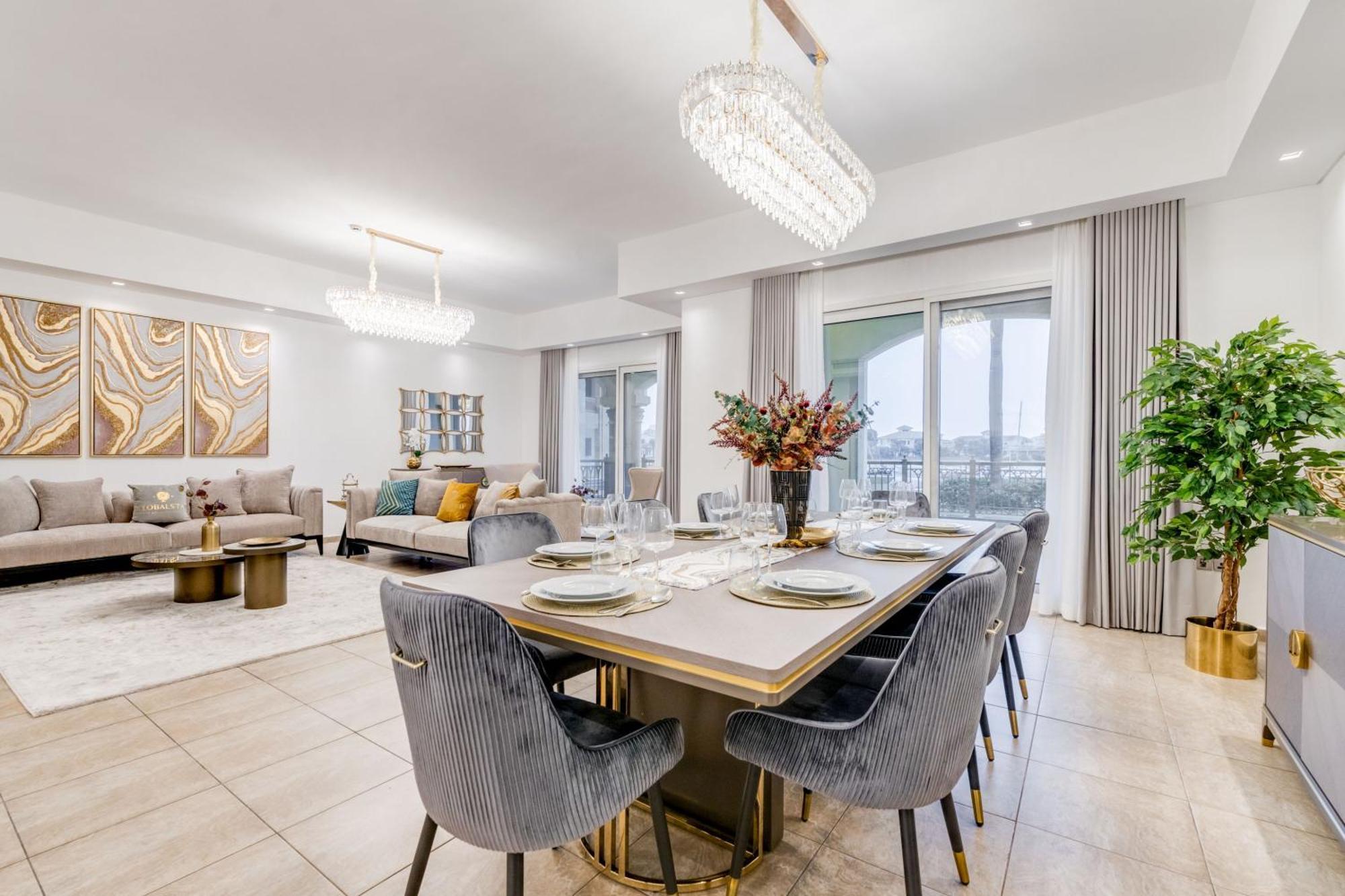 Apartment Globalstay. Luxury 3 Bedroom + Maid Townhouse With Sea View Dubai