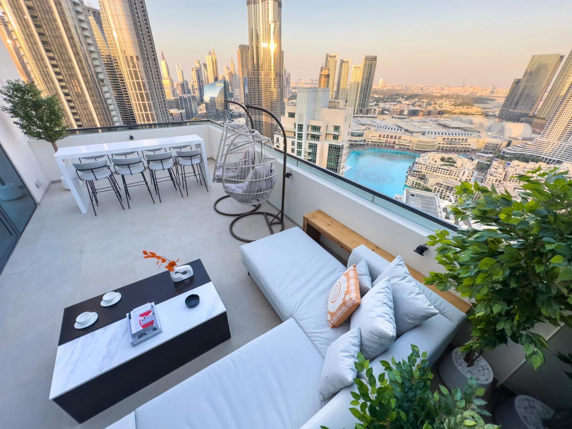 Apartment Unique Burj Khalifa View 3br On Floor *