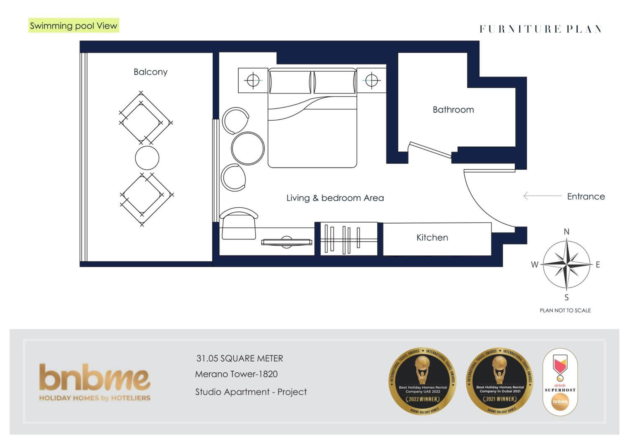 Apartment Bnbmehomes - Merano Tower