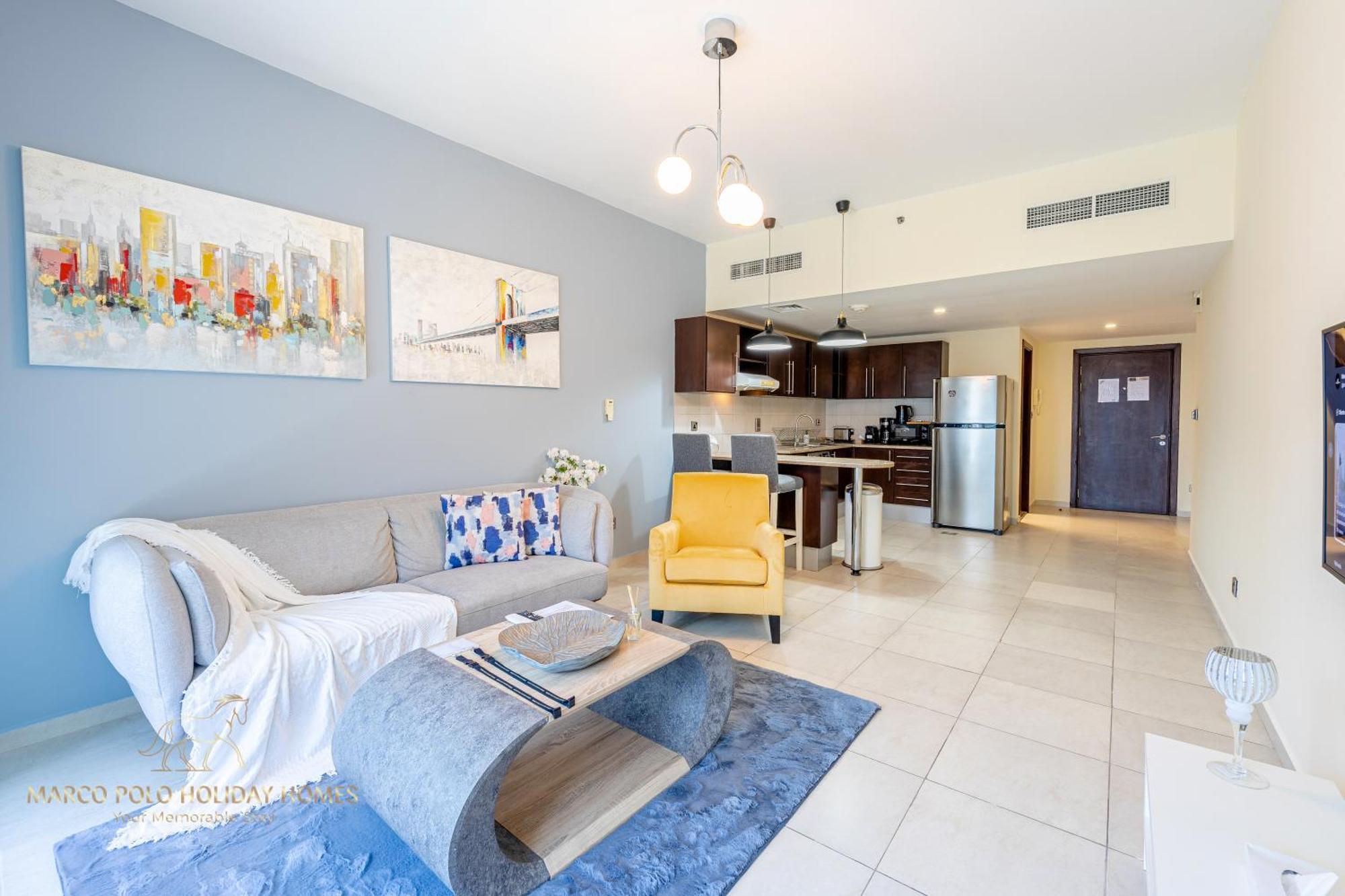 Marco Polo - Striking Views At Jlt , 1 Bedroom 2 Balconies Dubai