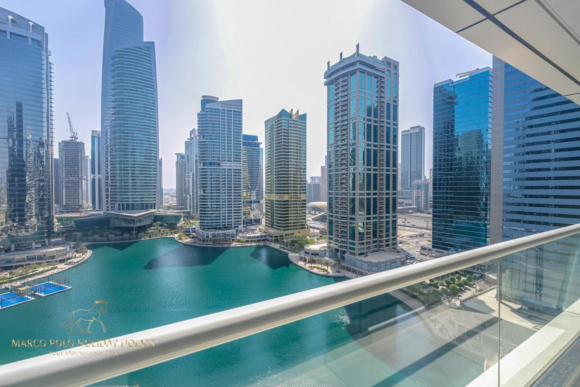 Marco Polo - Striking Views At Jlt , 1 Bedroom 2 Balconies *
