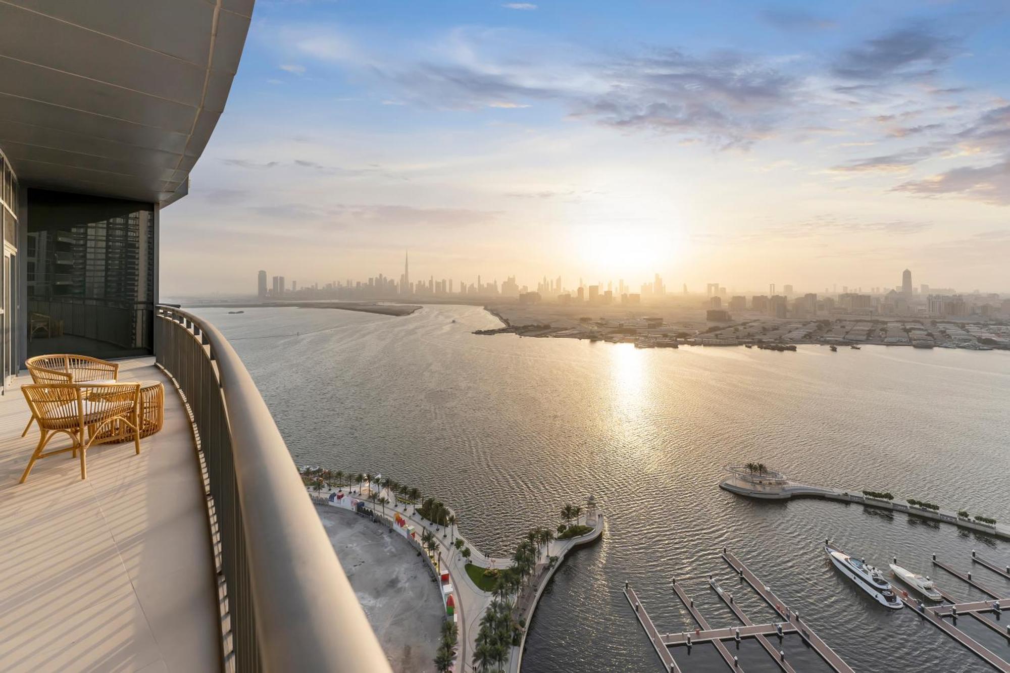 Fam Living - 4b Penthouse With Panoramic Sea Views - Creek Harbour Apartment