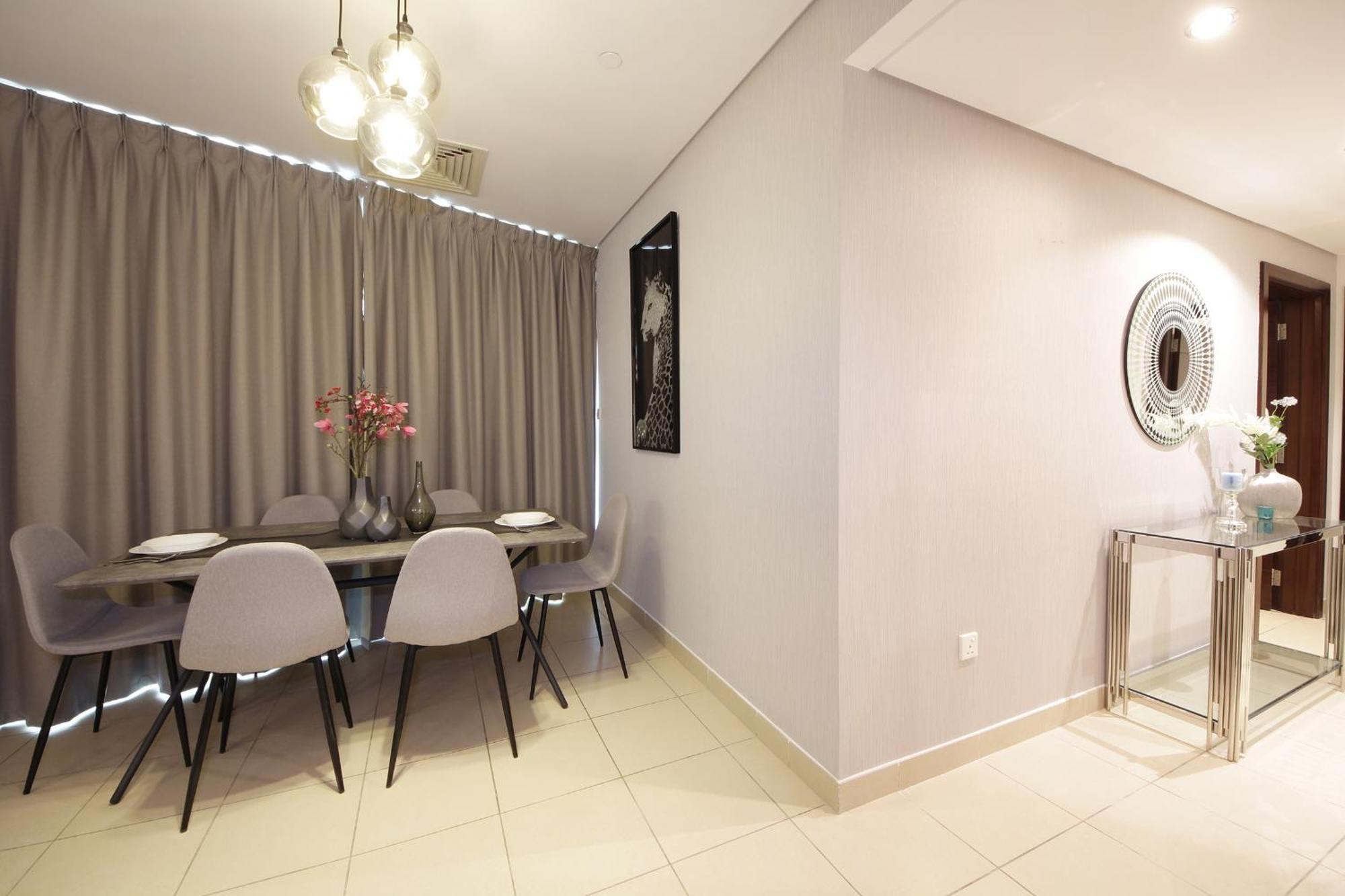 Apartment Stylish 2 Bedroom With Stunning Downtown View - Burj Views Tower East