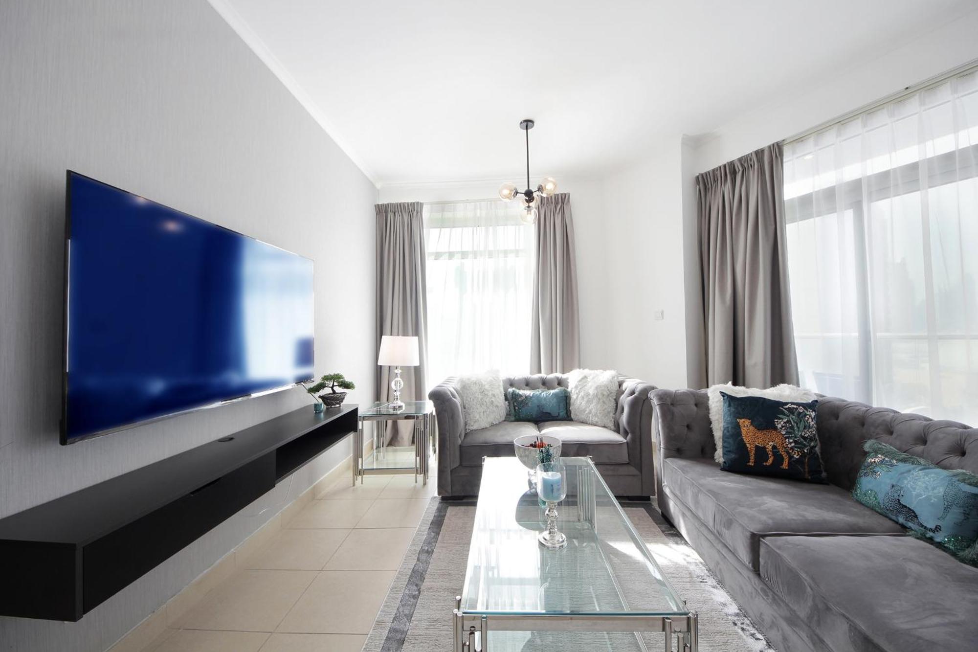 Apartment Stylish 2 Bedroom With Stunning Downtown View - Burj Views Tower East