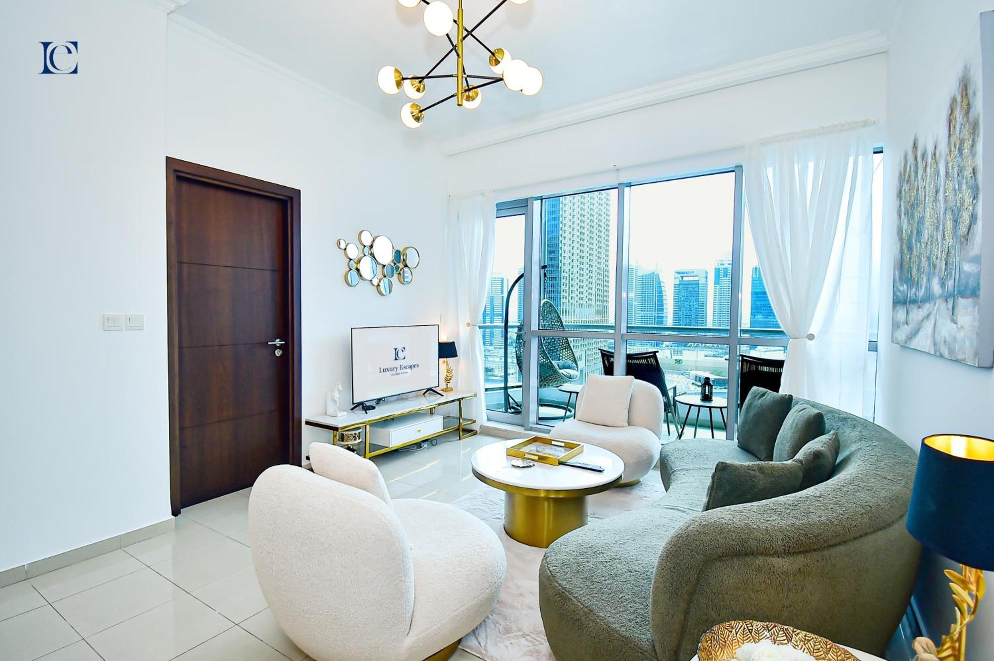 Luxury Escapes - Marina Views 1br - Bay Marina Apartment Dubai