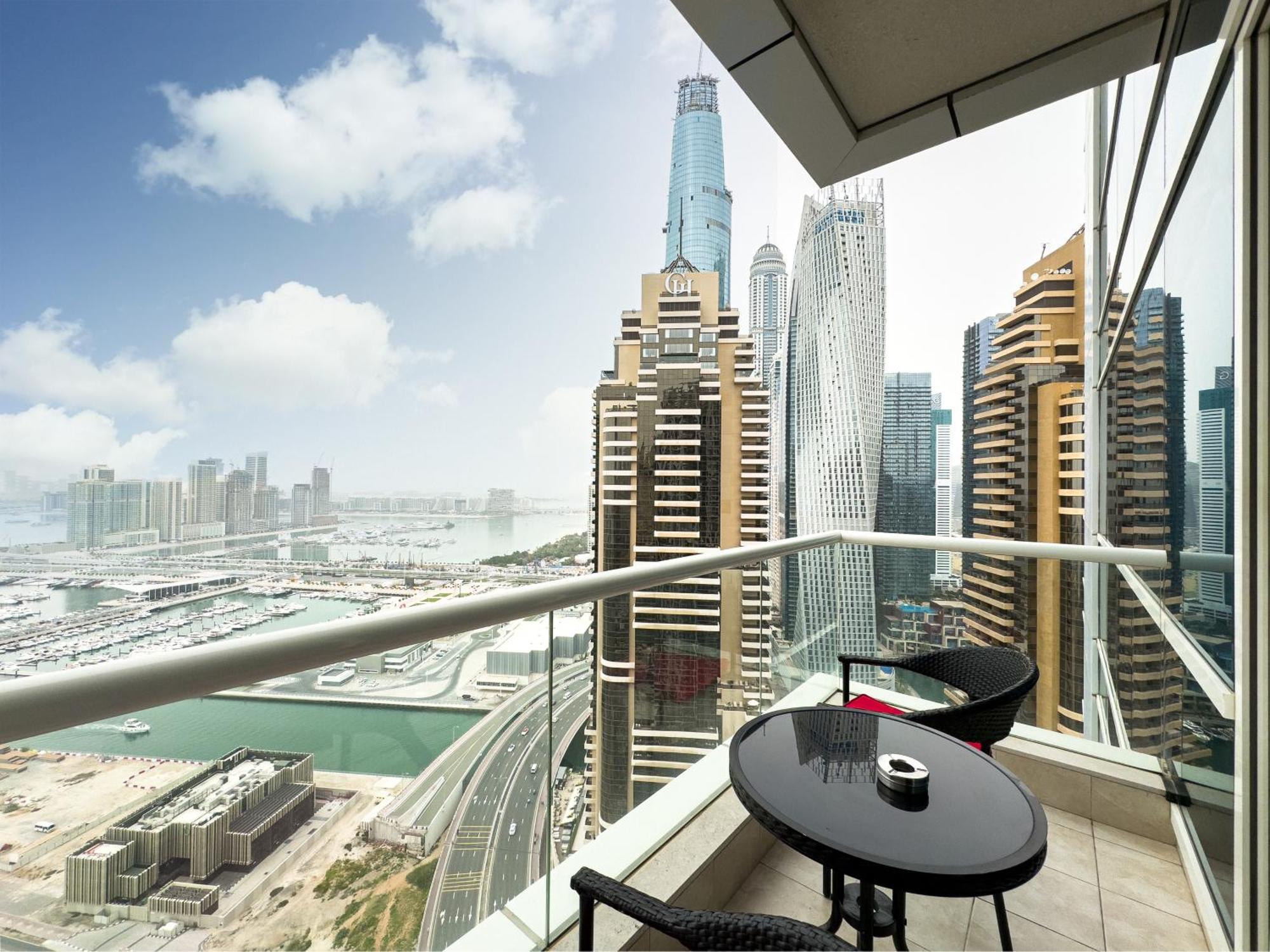 Marina & Palm View - High Floor 2br Near Jbr Apartment