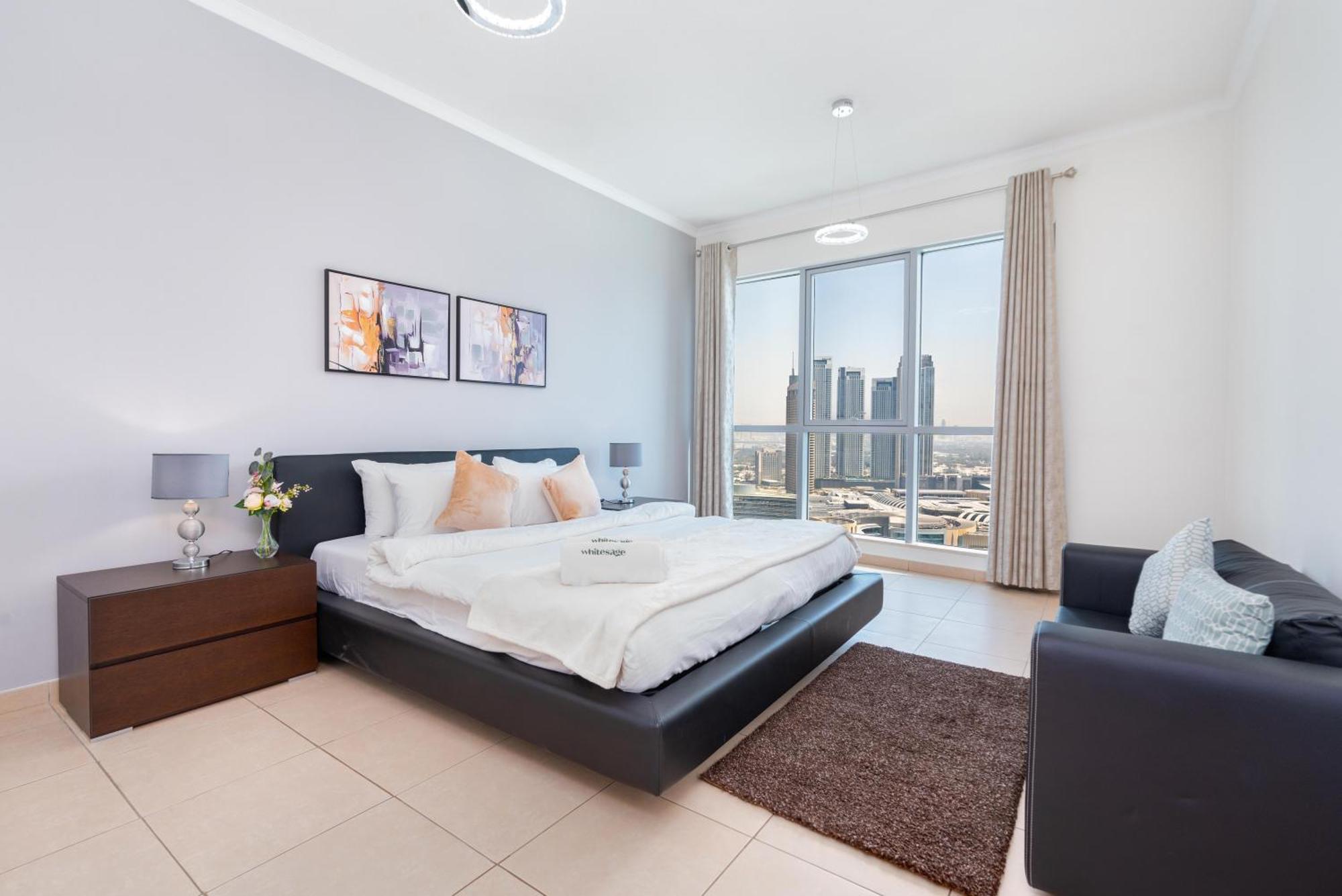 Apartment Incredible Fountain Views 2. 5 Bedroom Burj Residences *