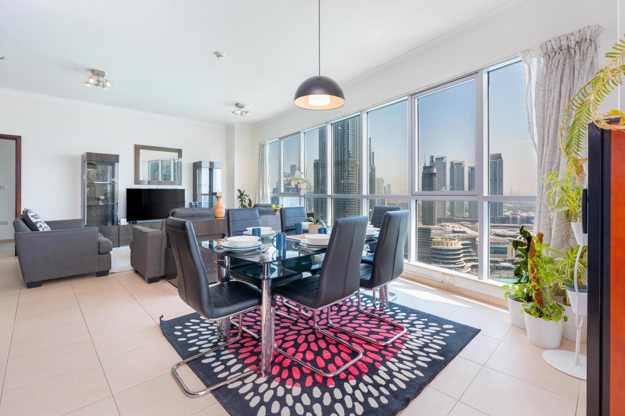 Apartment Incredible Fountain Views 2. 5 Bedroom Burj Residences *