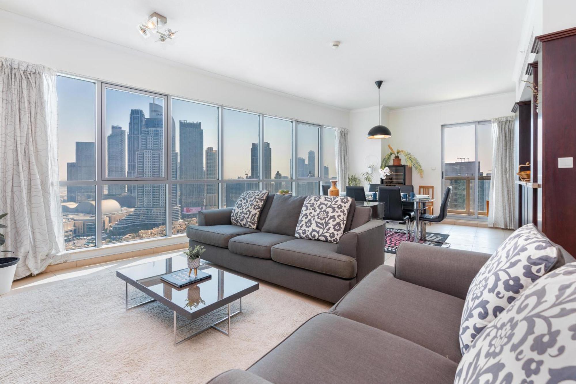 Apartment Incredible Fountain Views 2. 5 Bedroom Burj Residences
