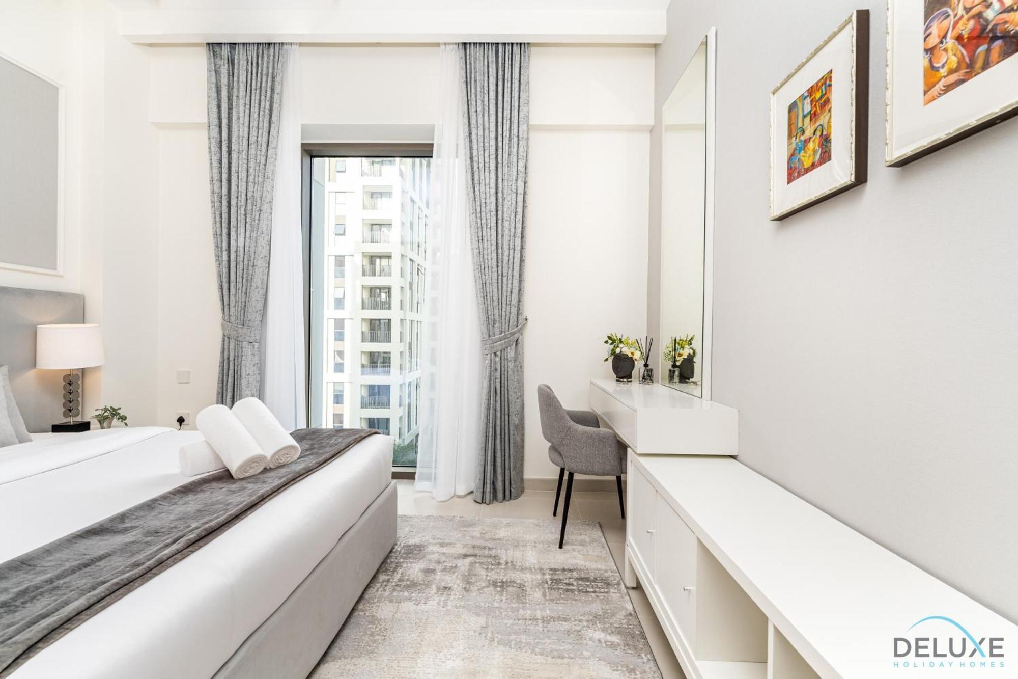 Lavish 1br At Summer At Creek Beach, Creek Harbor By Deluxe Homes Apartment *