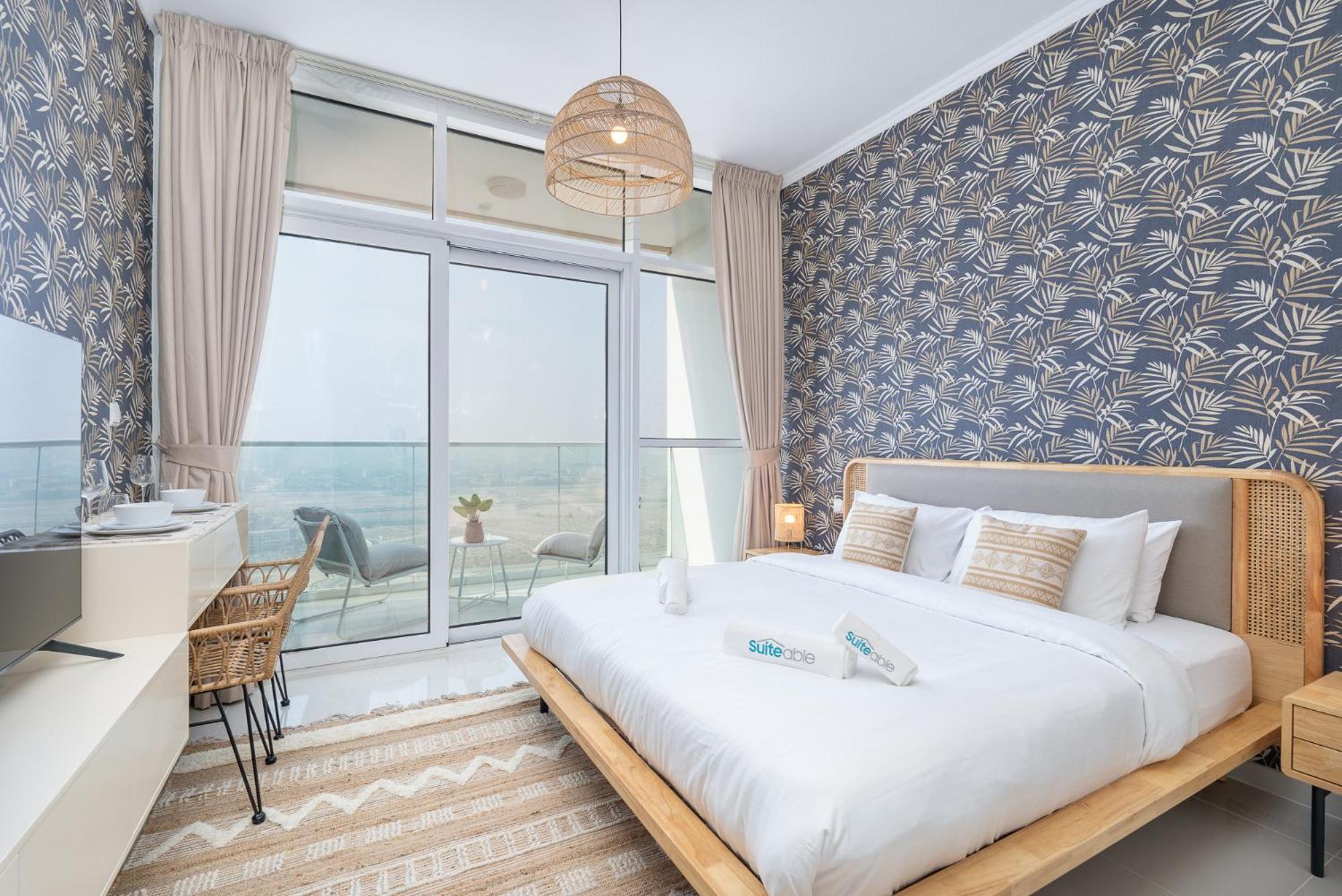 Apartment Floral Charm In Damac Hills By Suiteable *