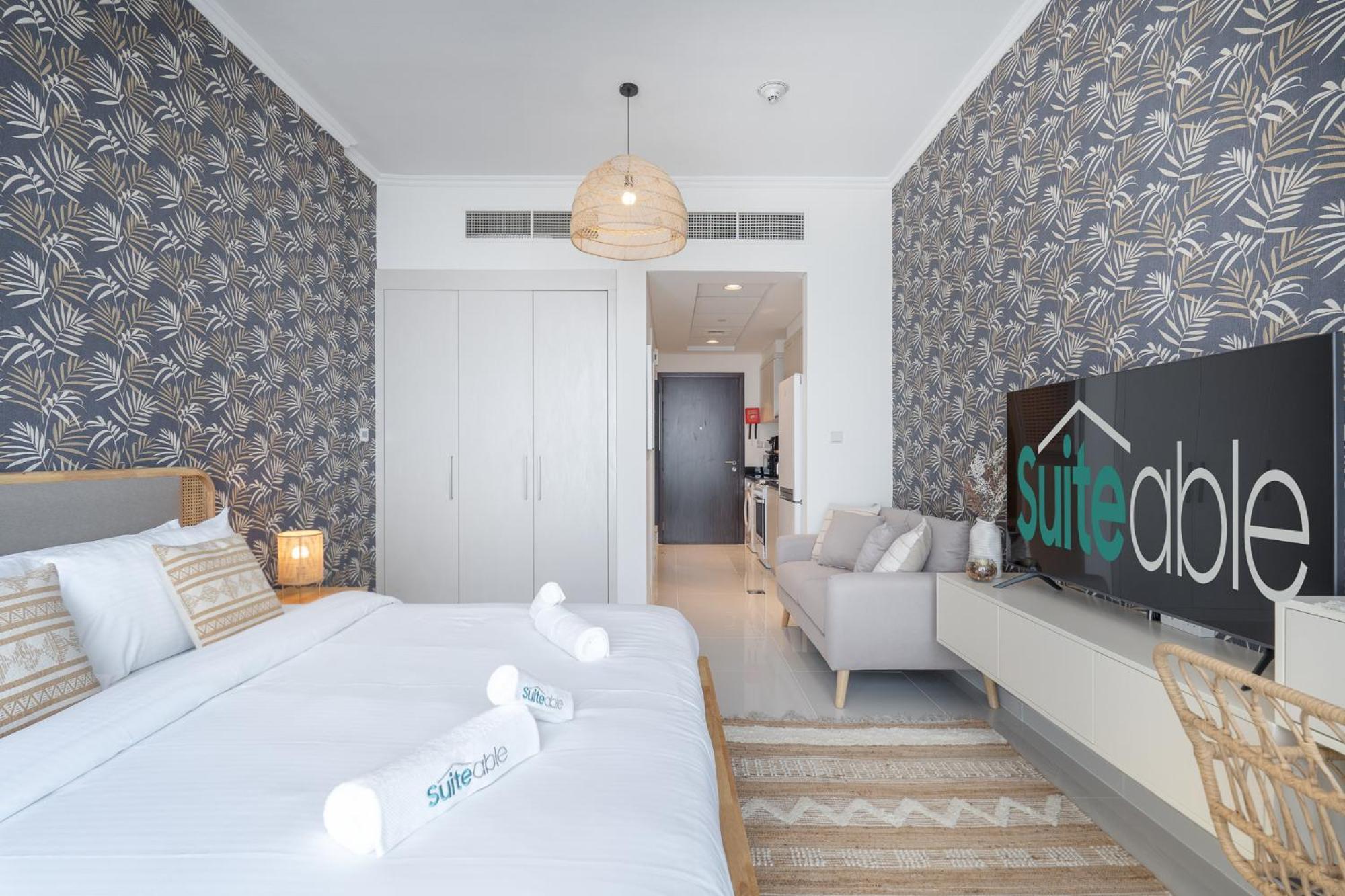 Apartment Floral Charm In Damac Hills By Suiteable Dubai