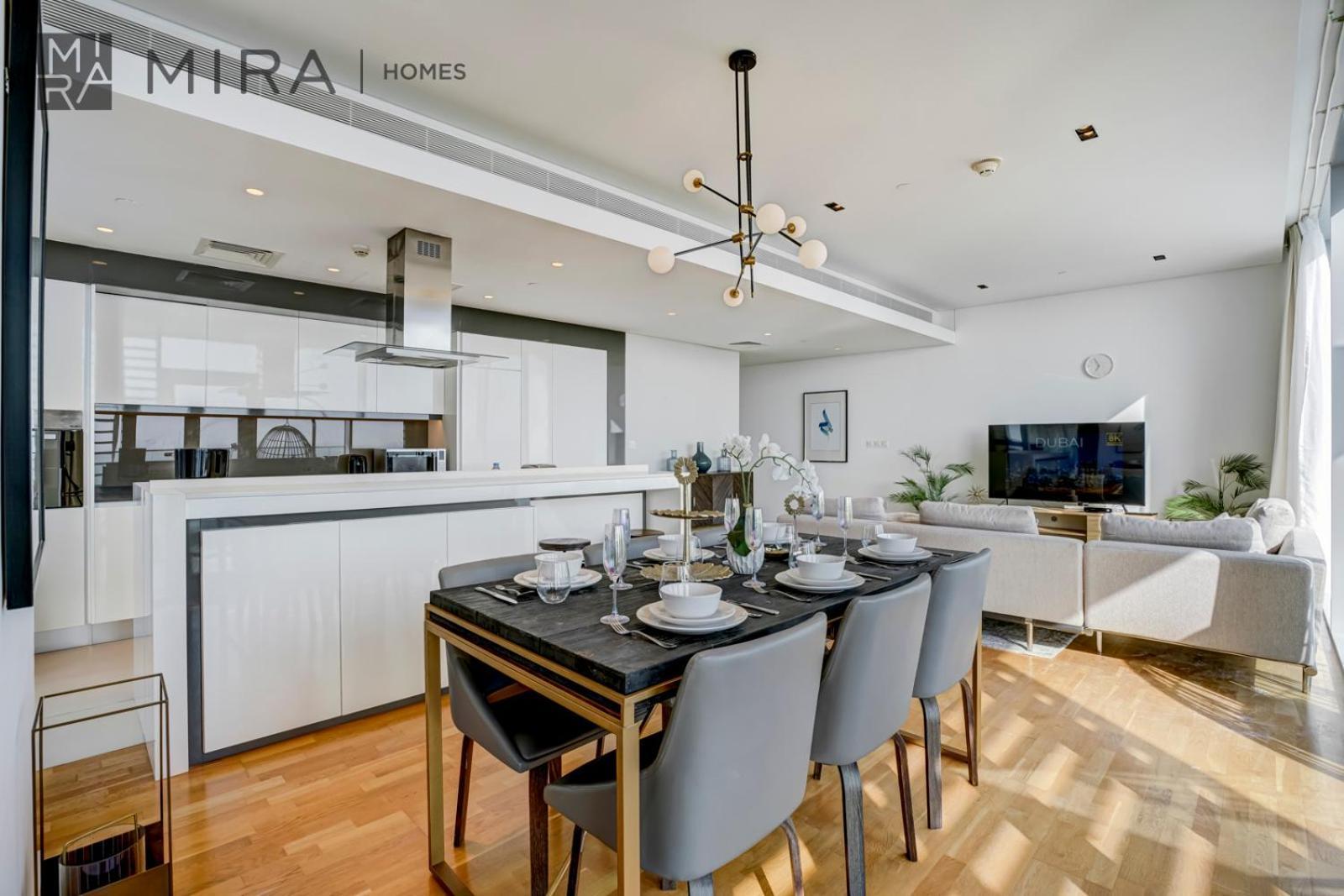 Apartment Mira Homes - Furnished 2 Bedroom In Bluewaters With Sea View Dubai