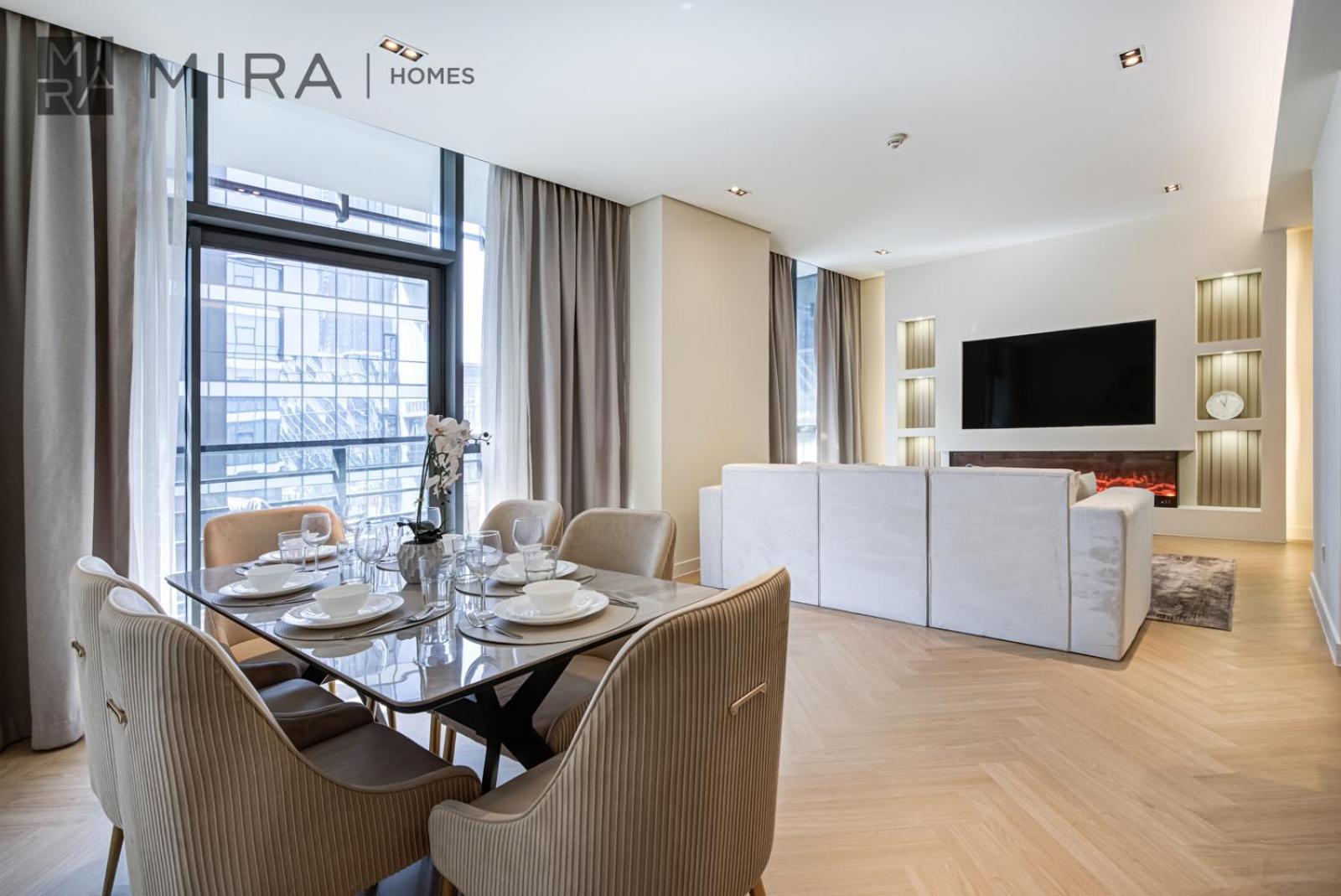 Apartment Mira Homes - Walk - Building 5 - Next To Coca Cola Arena *
