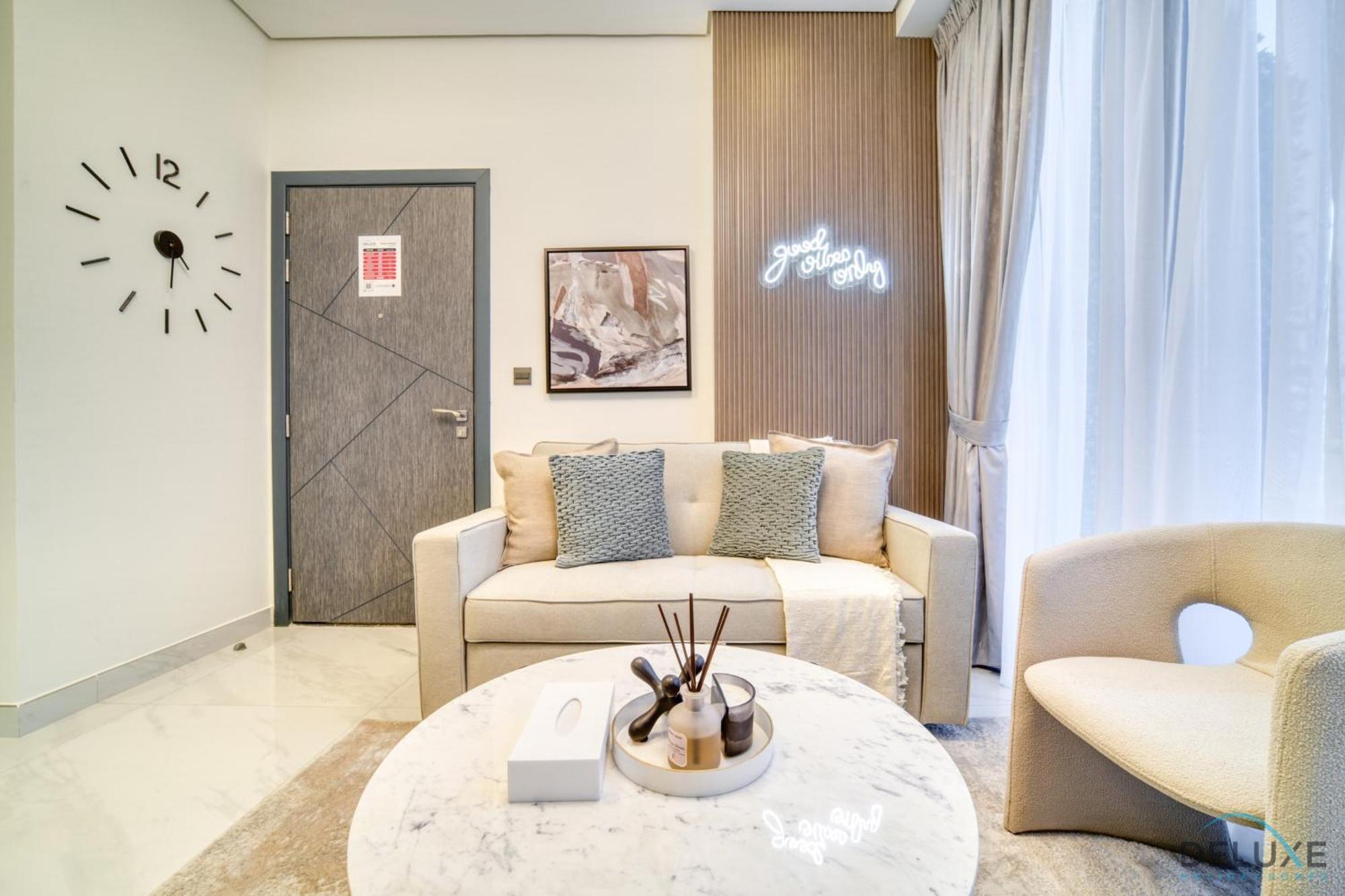 Magnificent 2br With Private Pool At Samana Golf Avenue By Deluxe Homes Apartment Dubai