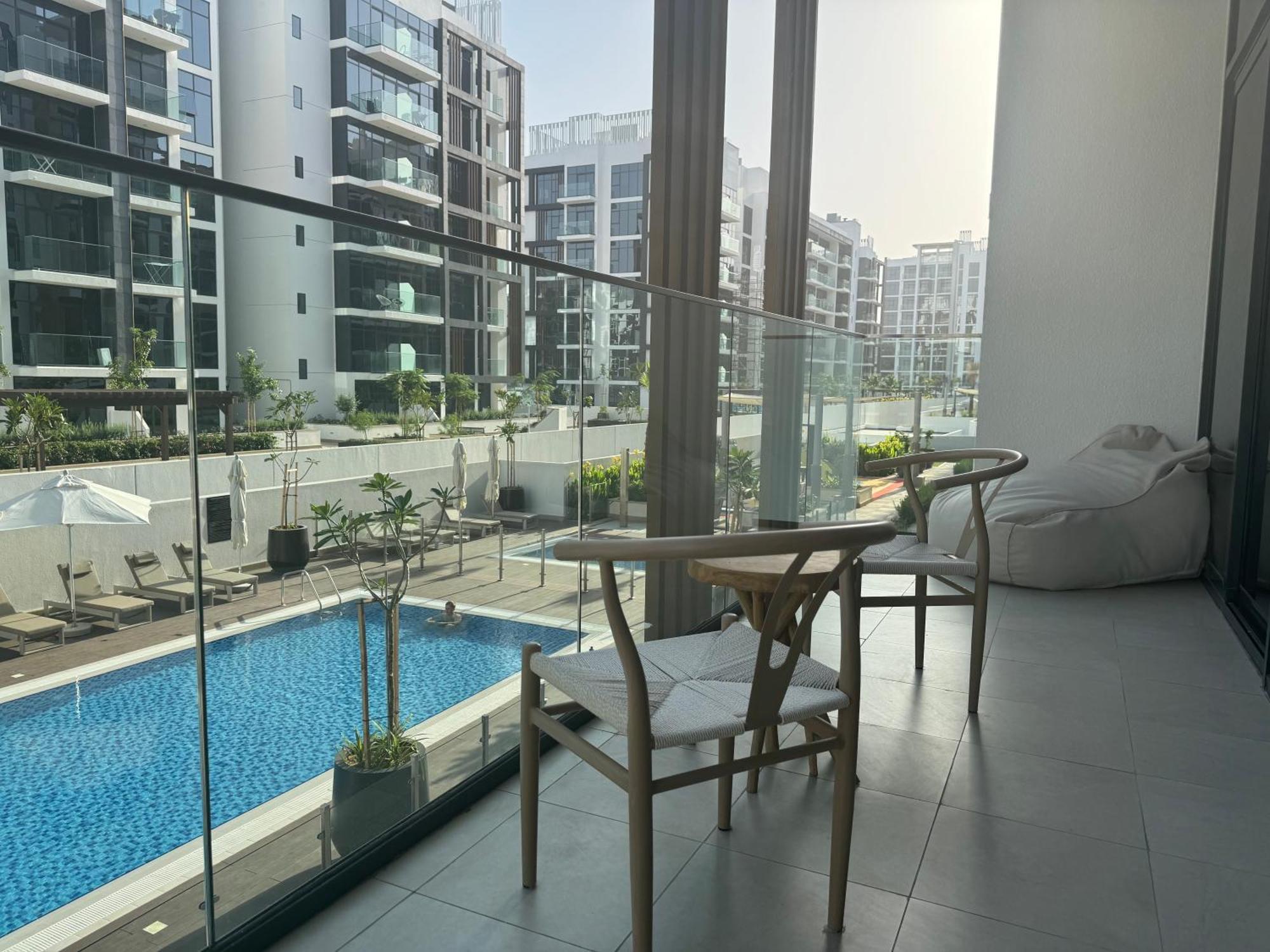 Apartment Ashri Homes Standard In Riviera With Pool View Dubai